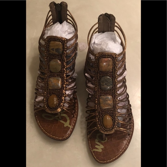 Sam Edelman Shoes - Sam Edelman Sandals with Stones and Beading